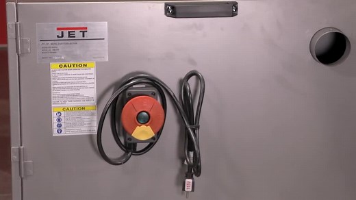 Jet 1.5 HP 492 CFM 4 in. Metal Dust Collector, 115/230-Volt, JDC-500 414700
