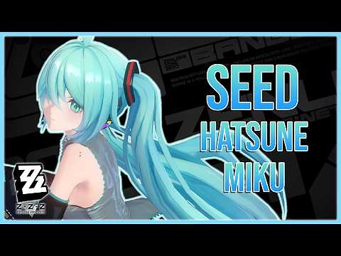 Seed - Hatsune Miku | Skin Mod Showcase | ZZZ 2.2