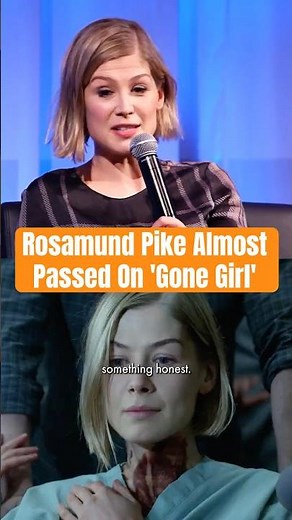 Rosamund Pike Almost Passed on ‘Gone Girl’ #movies
