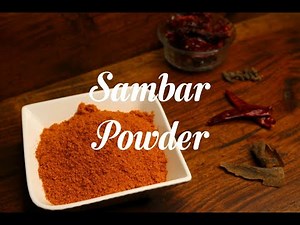 Sambar powder(ಹುಳಿ ಪುಡಿ) | Brahmin Style | Home Made Masala | Huli Pudi | ANVI’s Culinary