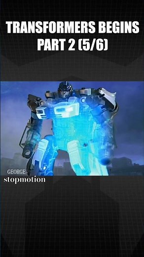 Mirage Appears | TRANSFORMERS BEGINS PART 2 (5/6) #stopmotion #transformers #コマ撮り #トランスフォーマー #shorts