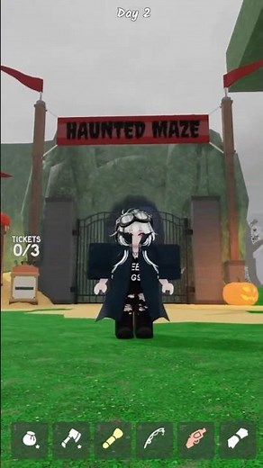 Haunted Maze #99nightintheforest #roblox