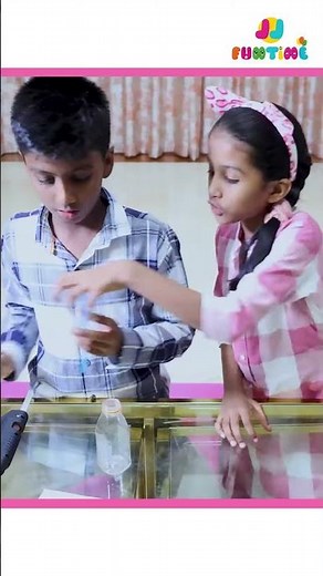 Experiment: Water Magic Trick | DIY Activity for Kids | Science Experiment | JJFuntime