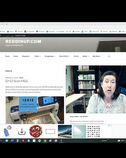 Scan 12x12 Pages using ScanNCut FAQs