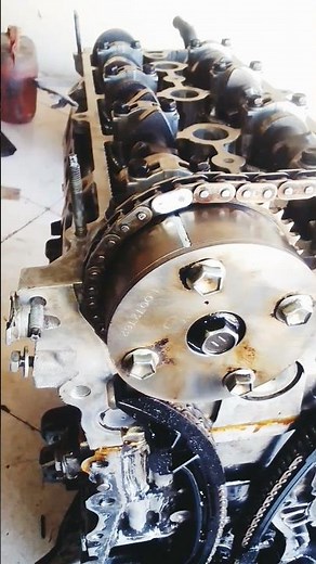 2AZ-FE Engine Timing chain✅ fix Of Toyota Camry 2.4L short video