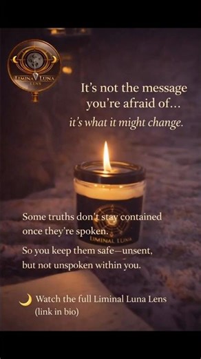 The Message You Didn’t Send… and Why 🌙