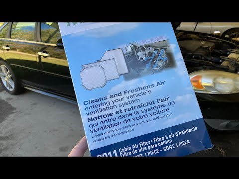 2010 Chevrolet Impala LTZ in cabin fresh air filter change, replacement , how to, ac