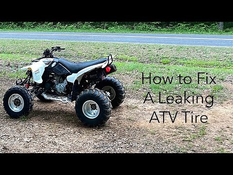 How to fix a Leaking ATV Tire