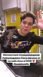 1.5K views · 77 reactions | ‪Elmo Magalona, Barbie & Tony at MOR! ‬ ‪(c) Ms Eva! ‬ ‪#ElmoMagalona ‬ ‪#IpaglabanMo ‬ ‪#IMsaltik ‬ | Elmo Magalona | Facebook