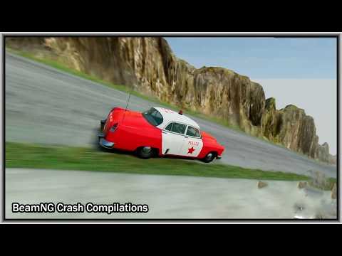 INSANE Full Speed Downhill Mayhem! (No Brakes) | Epic Crashes | BeamNG.drive #45