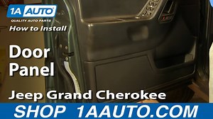 How To Remove Door Panel 1999-2004 Jeep Grand Cherokee