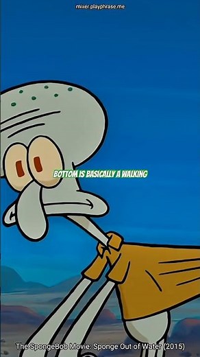 Why Squidward is the only normal character in SpongeBob