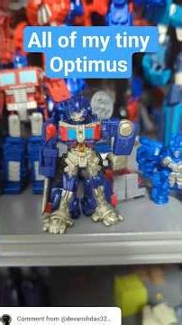 tiny #transformers #optimusprime #actionfigures #collection #megatron #optimus #studioseries #fyp