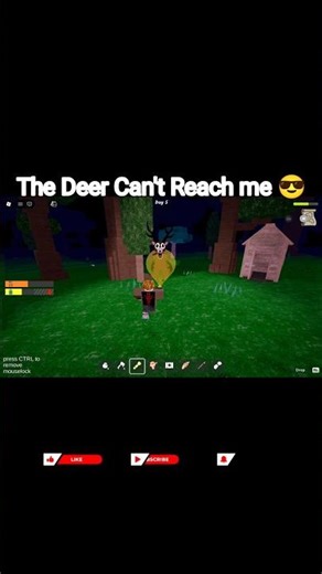 I barely survived THIS…#roblox #gaming #99nightintheforest #shorts #funny