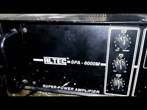 600w ALTEC SPA-6000 POWER booster AMPLIFIER
