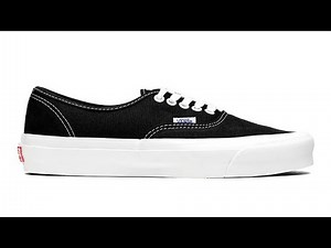 Shoe Review: Vans Vault Originals OG Authentic LX (Canvas) Black/True White [OG 2.0]
