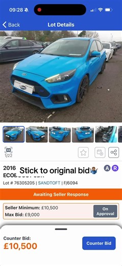 Choosing Between Stick or Counter Bidding on Copart