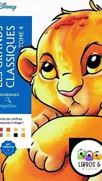 Libro Para Colorear Grandes Clásicos Tomo IV (Simba)