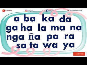 ABAKADA part 2 -Let's learn our ABaKaDa - Unang Hakbang sa Pagbasa