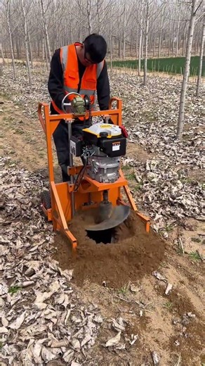 Digging machine, tree planting and digging machine #Agricultural machinery video sharing ##7b919