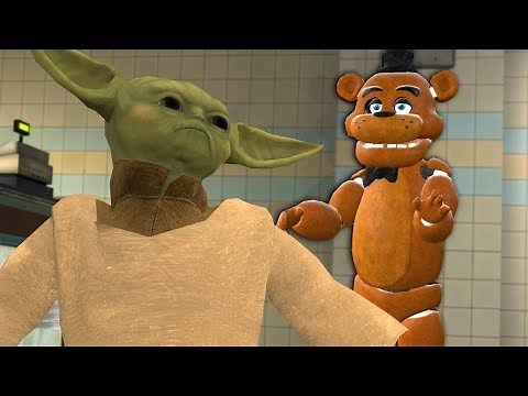 Baby Yoda Found a Gun in Hide and Seek in Gmod! - Garry's Mod Multiplayer Funny Moments