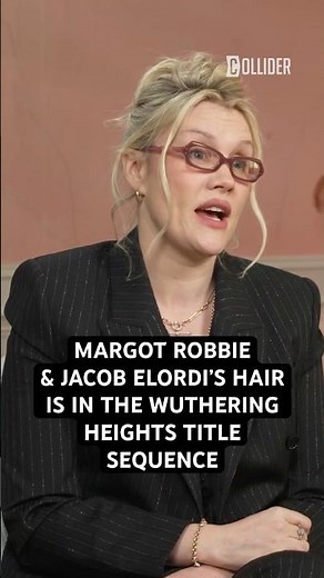 Margot Robbie & Jacob Elordi’s Hair is in the Wuthering Heights Title Sequence 🪮#wutheringheights