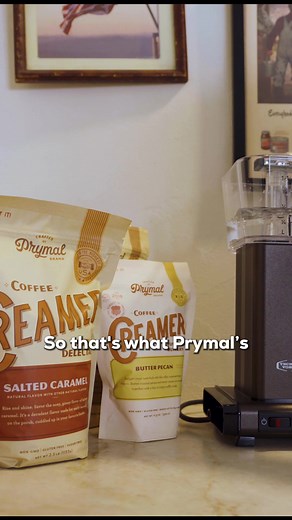 Prymal’s sugar-free coffee creamers taste SO MUCH BETTER than traditional creamers & are actually healthy for you too. They come in incredible flavors like Pumpkin Spice, Santa's Cookies & Butter Pecan–all of which are: ✅Rich in flavor ✅Super creamy ✅Sugar-free with no aftertaste ✅ ZERO corn syrup solids or hydrogenated vegetable oil🙅‍♀️ If you’ve been looking for a clean creamer that actually tastes great, Prymal was made for YOU! | Prymal