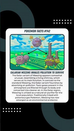 Galarian Weezing Inhales Pollution to Survive