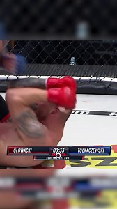 Rare knockout from bottom mount 🤯 (via KSW_MMA/IG) | ESPN MMA