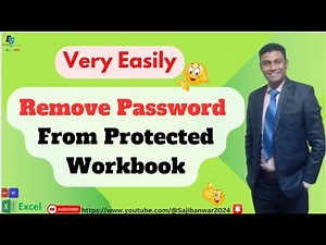 Remove password from excel file || How to remove encrypt password from excel workbook