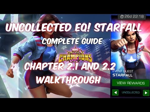 EQ! Starfall | Complete Guide with Chapter 2 Walkthrough | Uncollected Difficulty | Mcoc