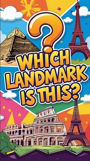 Guess the Landmark | 🤔 Kids Landmark Quiz! | Kids Quiz.
