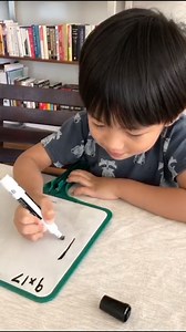 MIRA FILZAH on Instagram: "Me: *tekan calculator. Meanwhile Umar: ✋🏻☝🏻✌🏻🤟🏻👌🏻👆🏻✍🏻 *answer corrrectly! 🥲🥲🥲 Umar is turning 5 this December. I wish I can bring a Math cake for him. Just like what @lilylolacakes showed me. 🥺 He must be very happy and excited to see the cake! @ainfarhanah16_ @izzathamdan12"