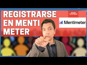 Cómo registrarse registro en Menti Mentimeter