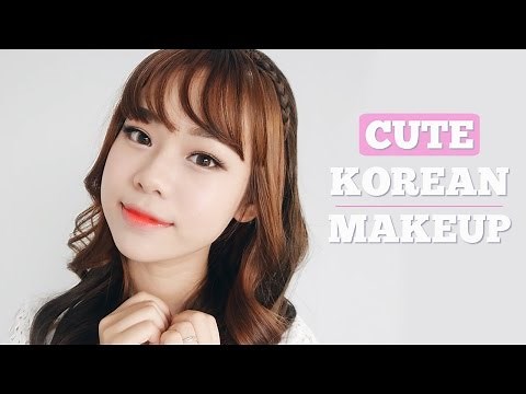 Cute Korean Makeup Tutorial | ENG SUB | Molita Lin