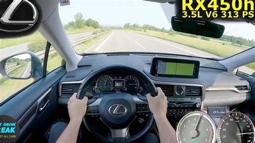 【4K纯享】2022 雷克萨斯 Lexus RX 450h POV 第一视角驾驶