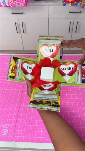 Let’s make a Valentines Explosion Box