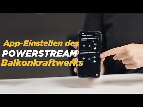 Wie stellt man das PowerStream Balkonkraftwerk in der EcoFlow App ein? | Tutorial