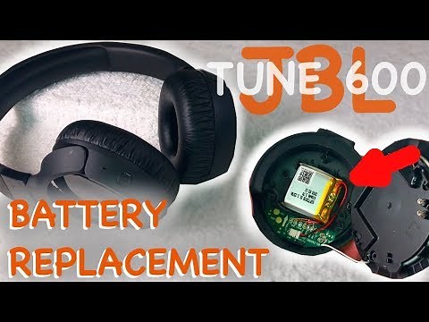 🎧 Replacing the battery of JBL TUNE600 wireless headphones - How to