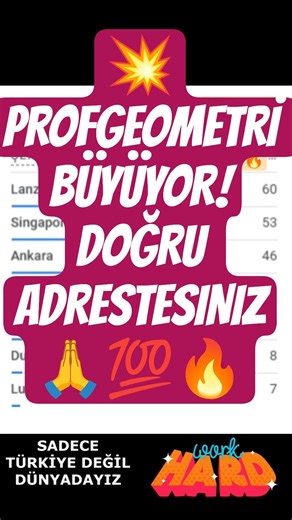 💥PROFGEOMETRİ HER PLATFORMDA HERKESE ULAŞMAYA VE GEOMETRİYİ ÖĞRETMEYE DEVAM EDİYOR🔥 💯🙏 #geometry