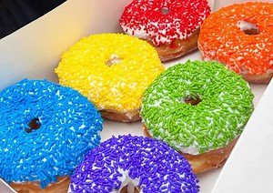 Pride Donuts For National Donut Day Today and All Pride Month Long | Chip and Company