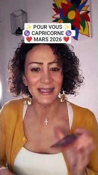 CAPRICORNE♑MARS 2026 #tarot #guidance #tirage #astro #message #oracle #sentimental #mars #CAPRICORNE