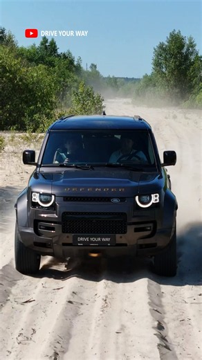 Driving fun with Defender OCTA - watch the full video on our channel! #car #cars #driving #defender