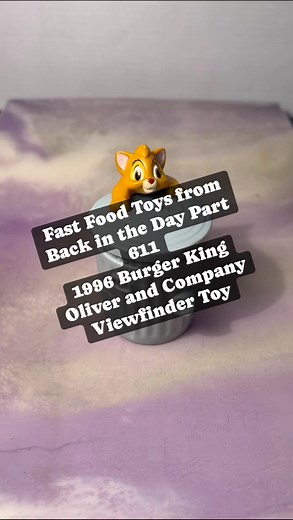 Loved this movie. Fast Food Toys from Back in the Day Part 611 1996 Burger King Oliver and Company Viewfinder Toy #oliverandcompany #burgerking #90skids #90snostalgia #90sthrowback #retrotoys #MemoryUnlocked #cooltoys | CPJ Collectibles