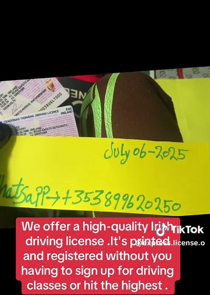 express license online on TikTok
