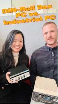 DIN-Rail Box PC vs. Industrial PC — What’s the Difference?