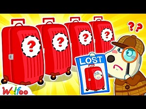 NEW | Detective Wolfoo 🕵️ Which Suitcase Is Mine?! Airplane Adventure| Wolfoo Channel | Kids Cartoon