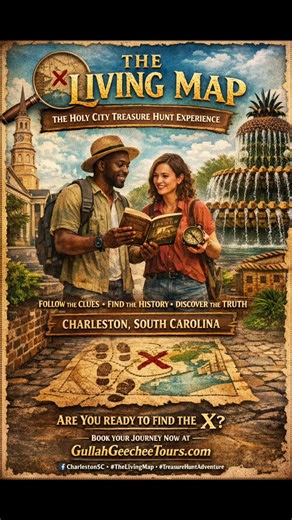 The Living Map: Charleston's Unique Treasure Hunt Tour