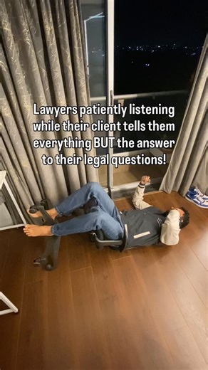 Bhimesh | Lawyer | Runner on Instagram: "The client vs Lawyer tail."