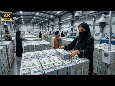 Inside the Saudi Riyal Factory: How High-Security Banknotes Are Produced (Full Process)